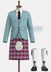 Little of Morton Rigg Tartan Argyle Outfit Argyle Outfit
