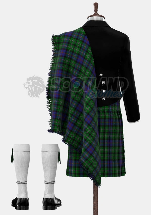 Loch Carron Tartan Prince Charlie Outfit