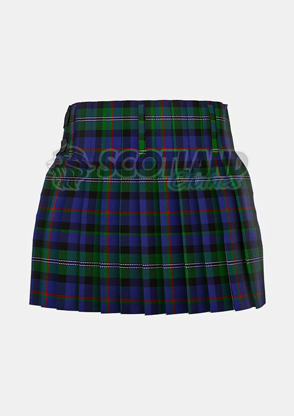 Loch Carron Tartan Kilt Back
