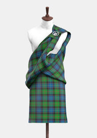 Lochaber Tartan  Great Kilt Front