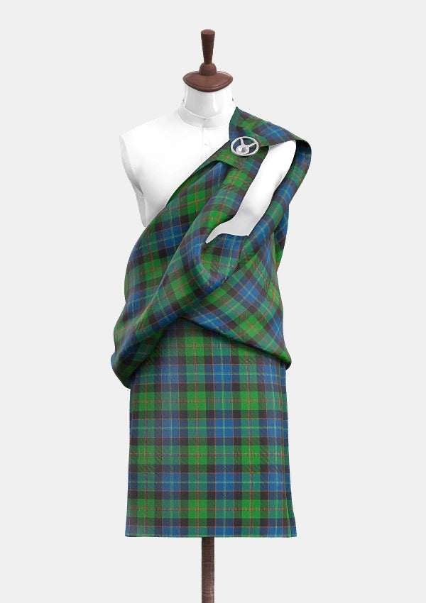 Lochaber Tartan  Great Kilt Front