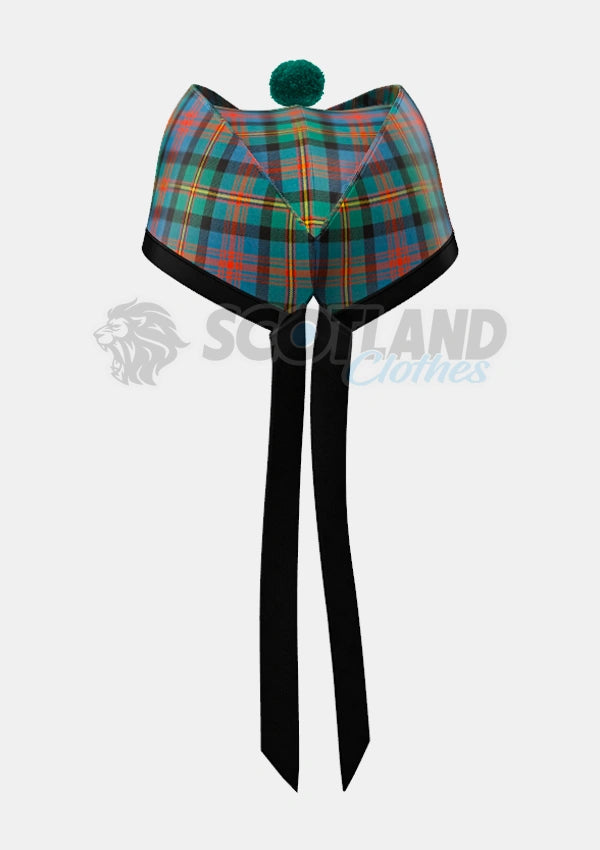 Logan Tartan Glengarry Hat Back