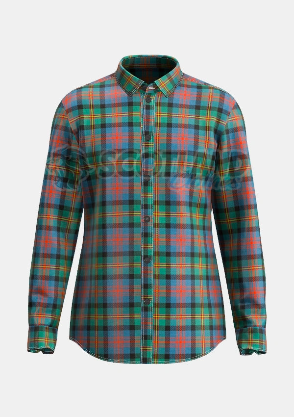 Logan Tartan Shirt Front