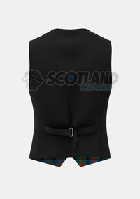 Logan Tartan Waistcoat Back