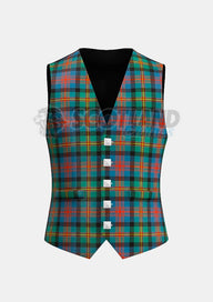 Logan Tartan Waistcoat Front