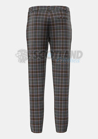 Lomond Mist Tartan Trouser Back
