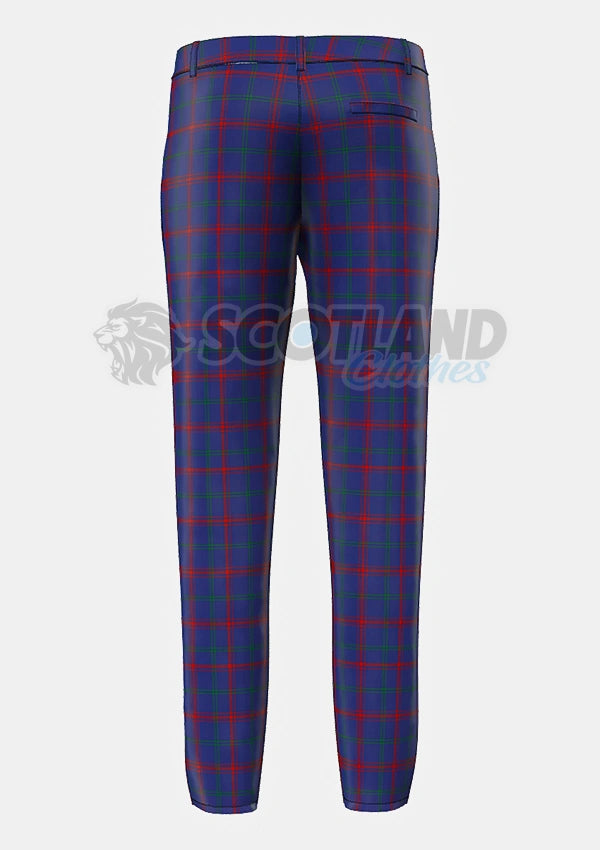 Lynch Tartan Trouser Back