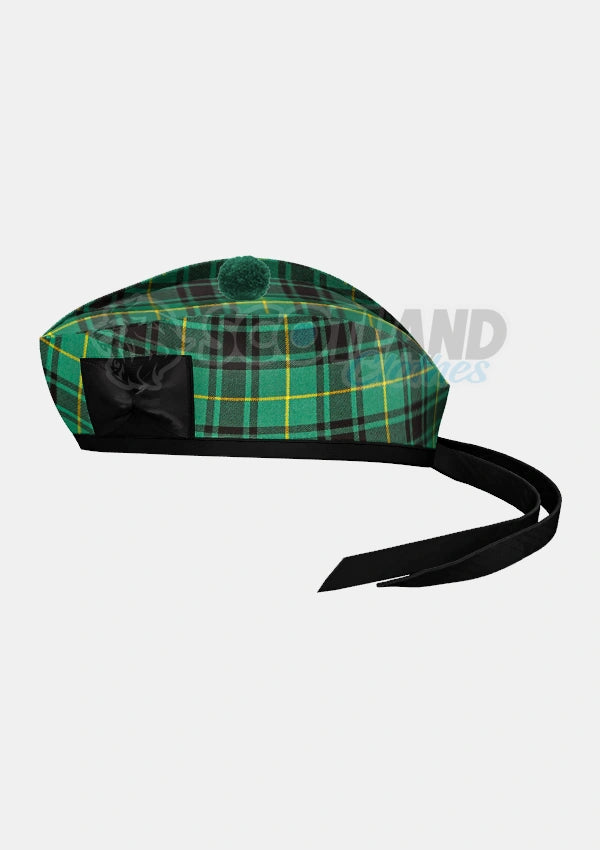 MacArthur Tartan Glengarry Hat Side