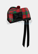 MacCallum Tartan Glengarry Hat Front