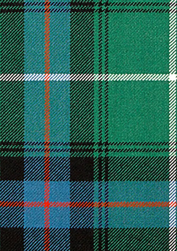 MacDonald_of_the_Isles_Hunting_Ancient_Tartan_Fabric