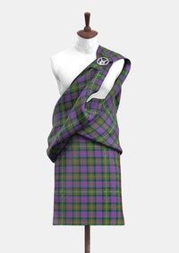 MacDonell of Glengarry Tartan  Front