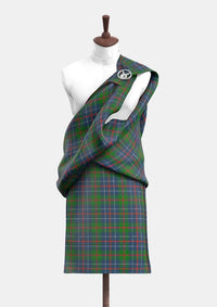MacHardy Tartan Great Kilt Front