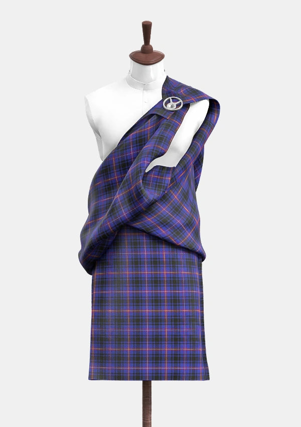 MacIver of Strome Tartan  Great Kilt Front