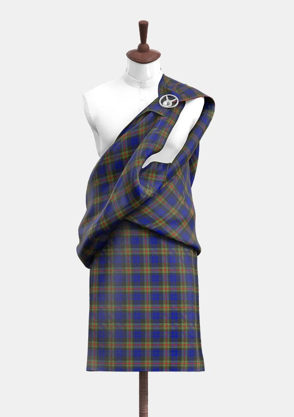 MacKinlay Tartan Great Kilt Front