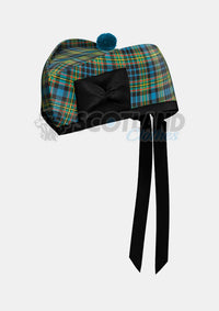MacLellan Tartan Glengarry Hat Front