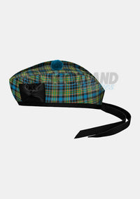 MacLellan Tartan Glengarry Hat Side
