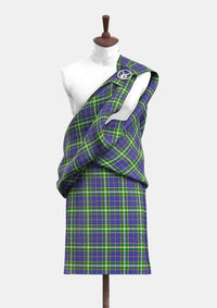 MacManus Tartan Great Kilt Front