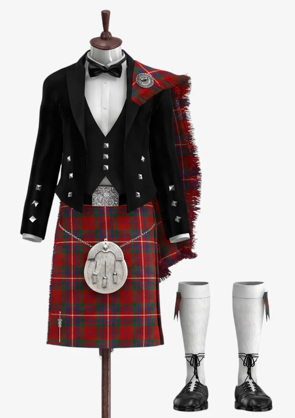 MacRae_Red_Tartan_Prince_Charlie_Kilt_Outfit