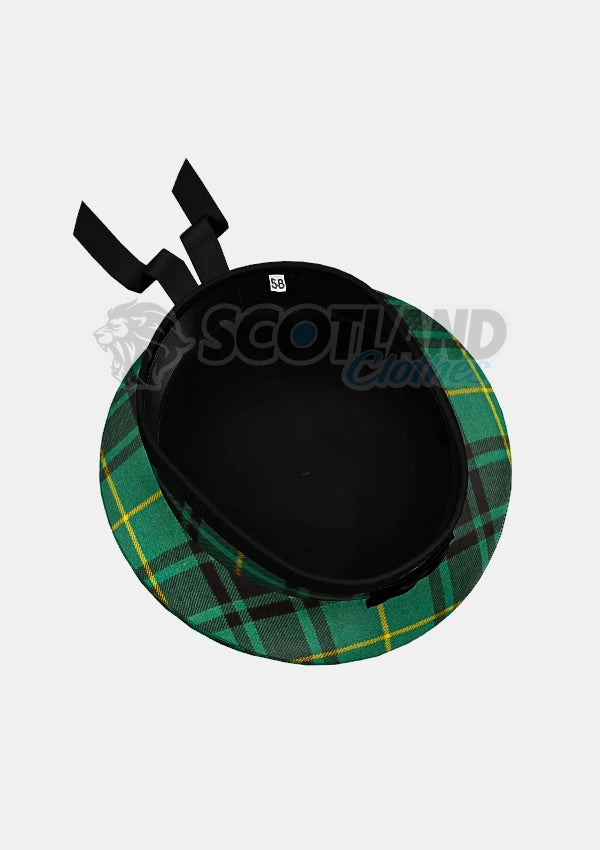 Macarthur Tartan Balmoral Hat Back Side
