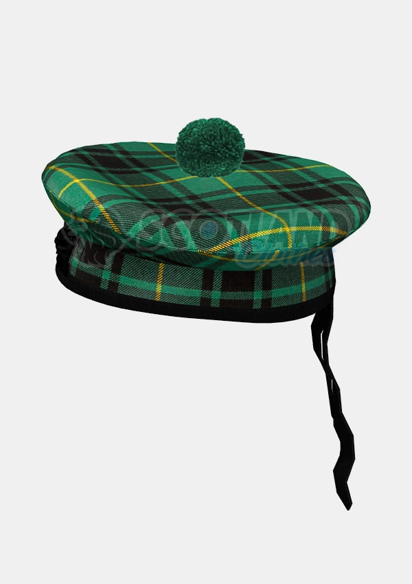 Macarthur Tartan Balmoral Hat Front Side
