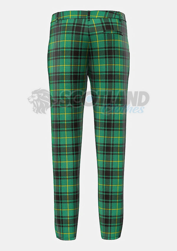 Macarthur Tartan Trouser Back