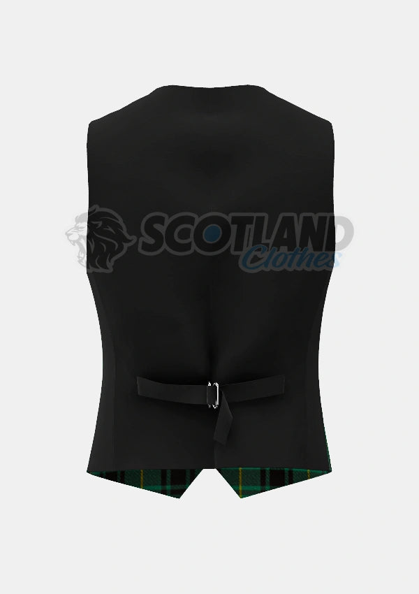 Macarthur Tartan Waistcoat Back