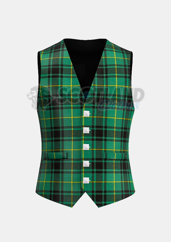 Macarthur Tartan Waistcoat Front