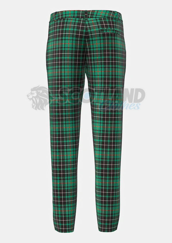 Macaulay Hunting Tartan Trouser Back