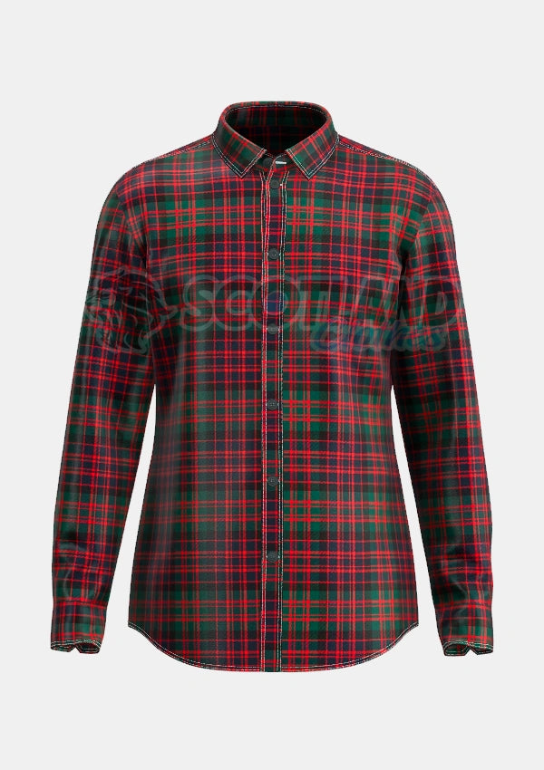 Macdonald Clan Tartan Shirt