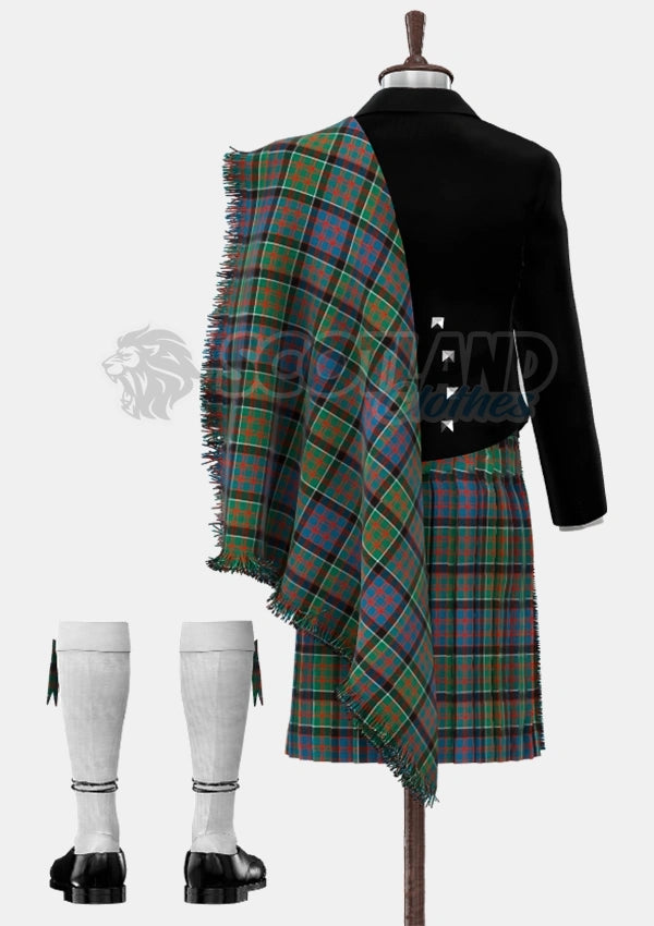 Macdonald of Clanranald Tartan Prince Charlie Outfit