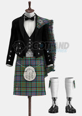 Macdonald of Clanranald Tartan Prince Charlie Outfit