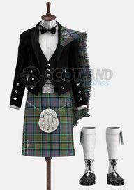 Macdonald of Clanranald Tartan Prince Charlie Outfit
