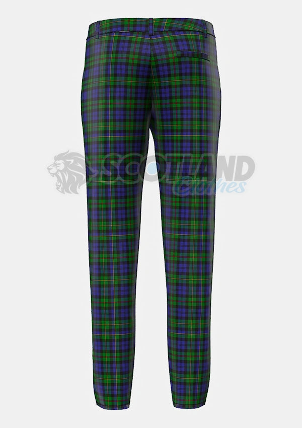 Macewan Tartan Trouser Back