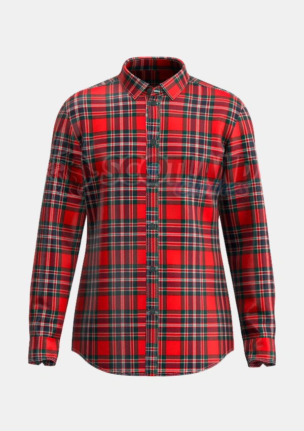 Macfarlane Tartan Shirt Front