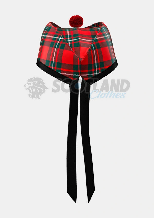 Macgregor Tartan Glengarry Hat Back