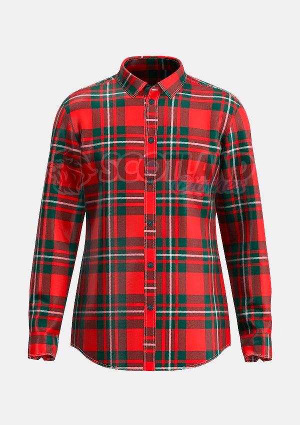 Macgregor Tartan Shirt Front