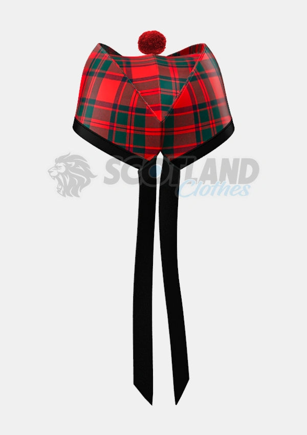 Macintosh Tartan Glengarry Hat Back