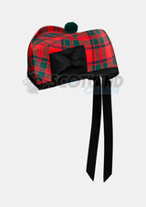 Macintosh Tartan Glengarry Hat Front