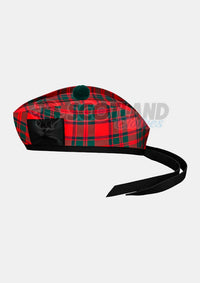 Macintosh Tartan Glengarry Hat Side