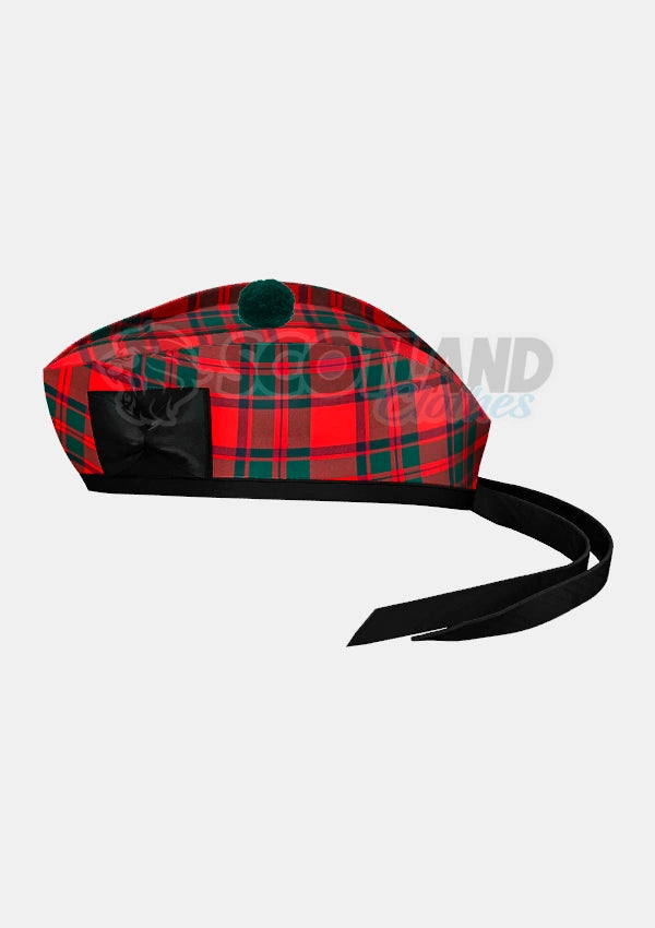 Macintosh Tartan Glengarry Hat Side