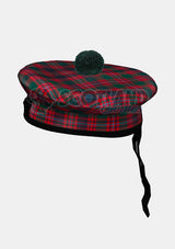 Macintyre Tartan Balmoral Hat Front Side
