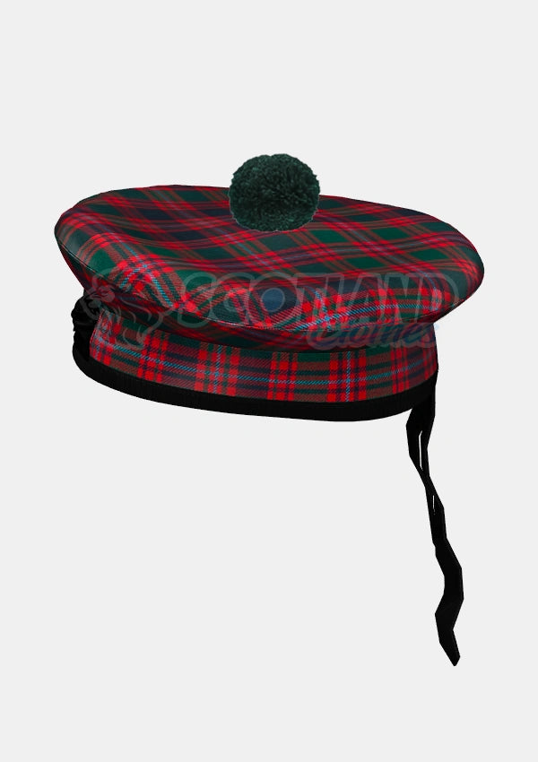 Macintyre Tartan Balmoral Hat Front Side