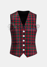Macintyre Tartan Waistcoat Front