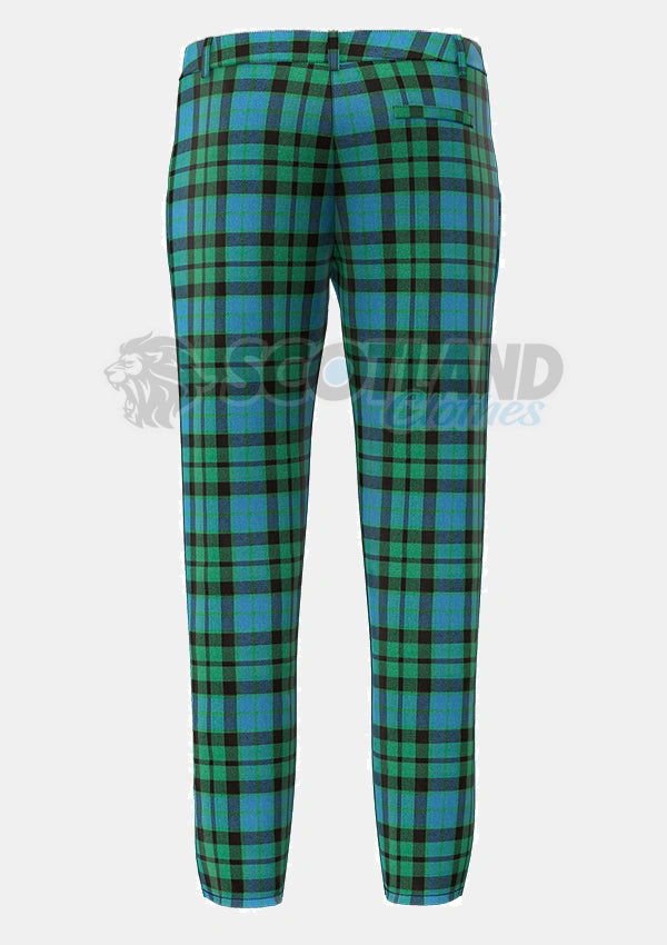 Mackay Ancient Tartan Trouser Back