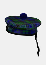 Mackay Tartan Balmoral Hat Front Side