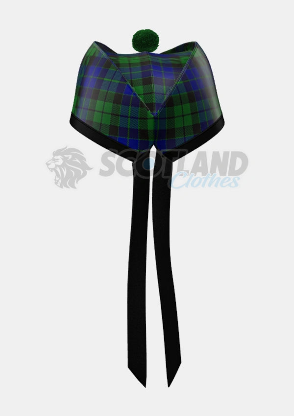 Mackay Tartan Glengarry Hat Back