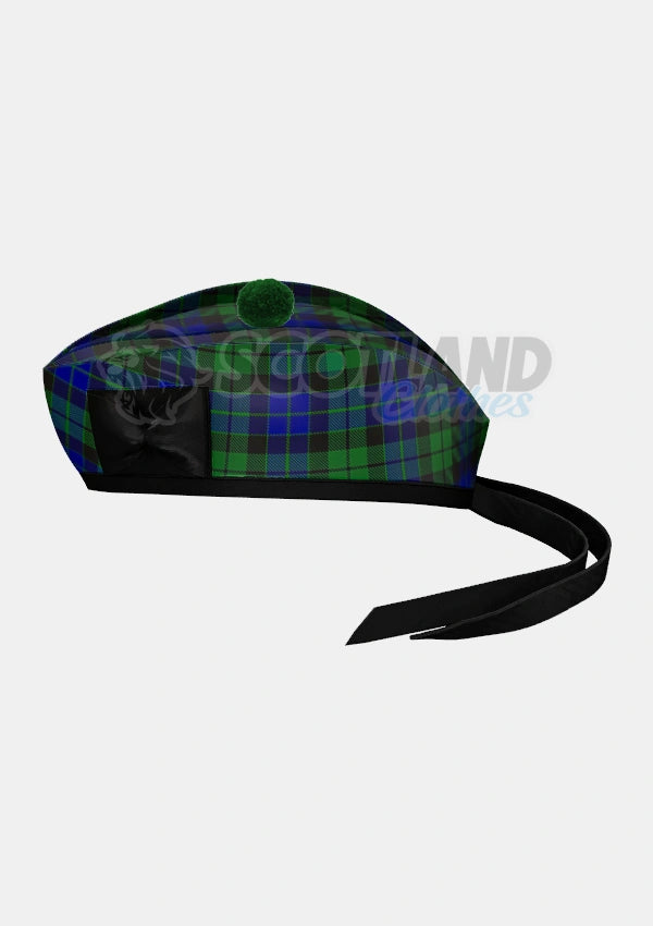 Mackay Tartan Glengarry Hat Side