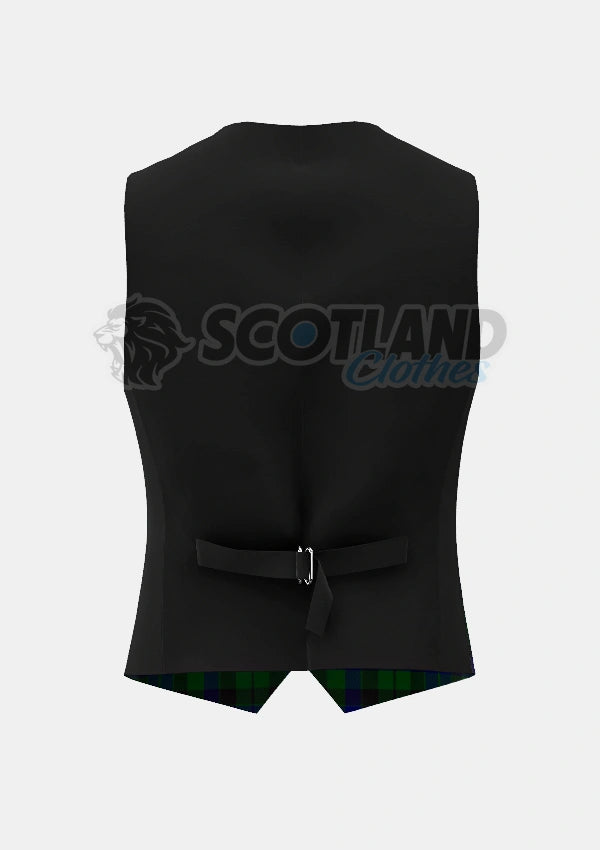 Mackay Tartan Waistcoat Back