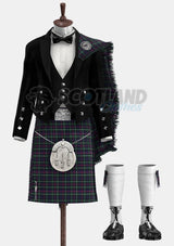 Mackenzie Tartan  Prince Charlie Outfit