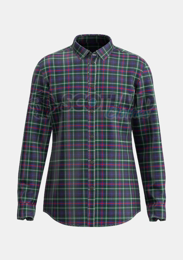 Mackenzie Tartan Shirt Front